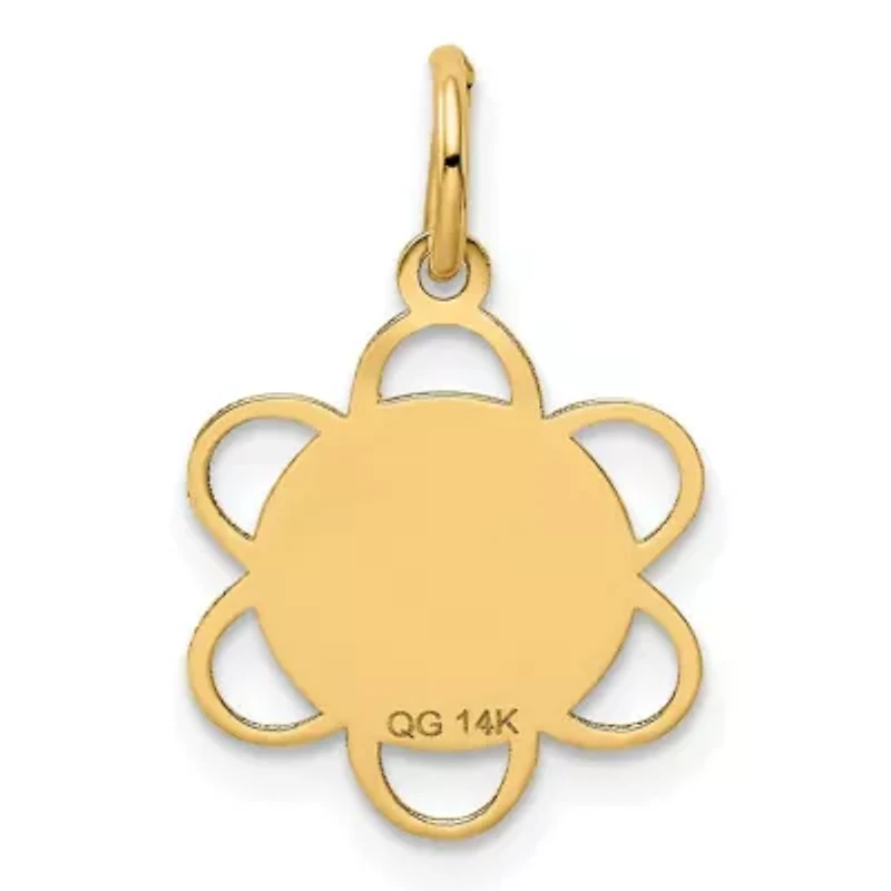 14K Yellow Gold GRADUATION DAY Charm