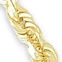 10KT DC Rople Anklet Lobster Clasp