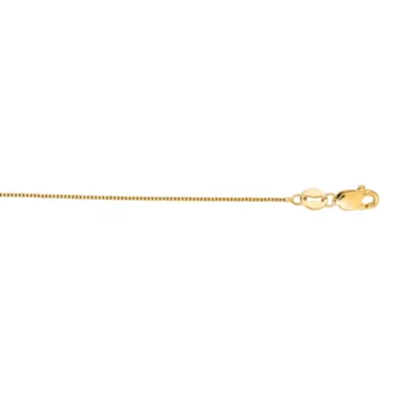 10K Yellow Gold Classic Box Chain