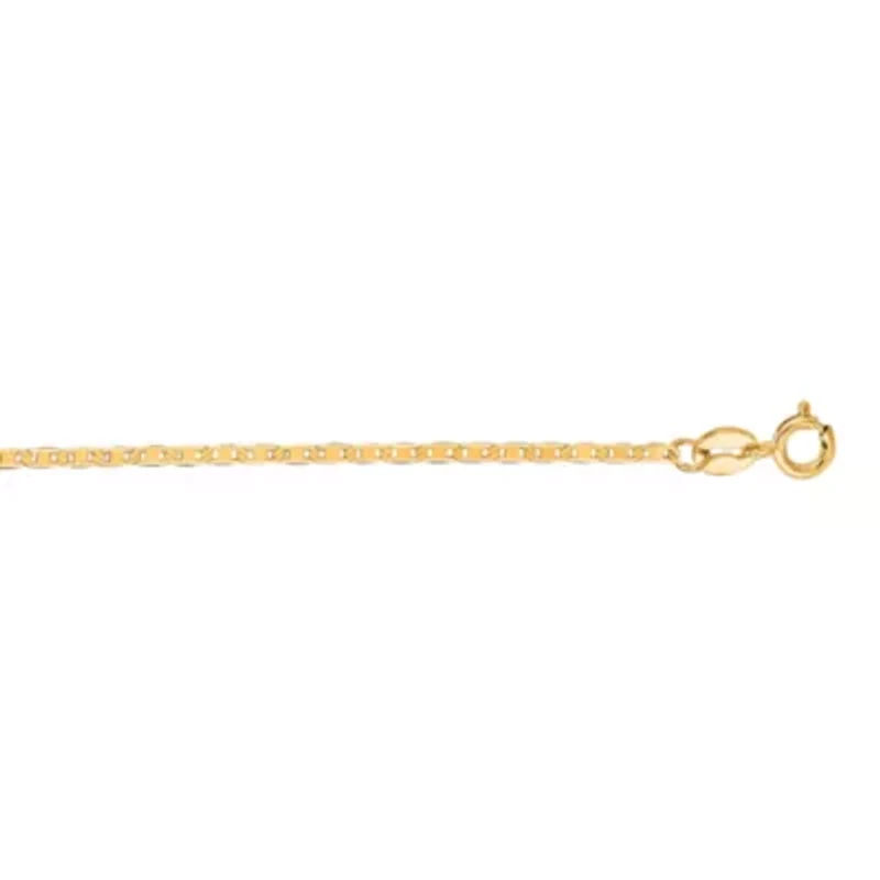 10K Yellow Gold Mariner Anklet