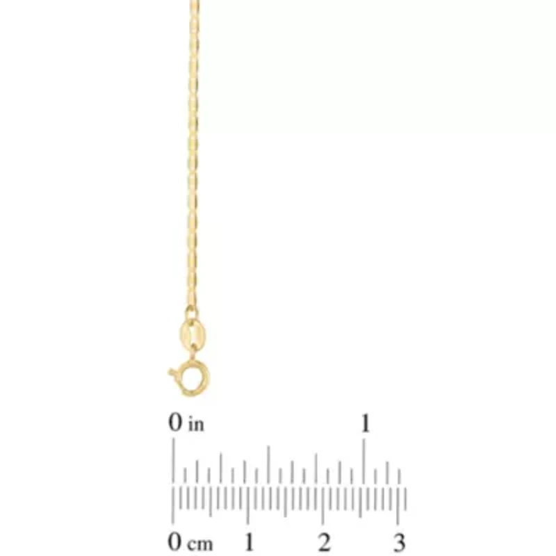 10K Yellow Gold Mariner Anklet