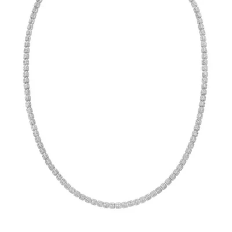 SS 18' Fancy Ice Chain With Lobster Clasp