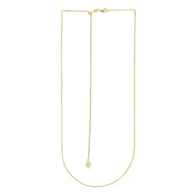 10Ky Dc Adj Wheat Chain  Lobster Clasp