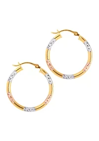 10Ky Hoop Earring