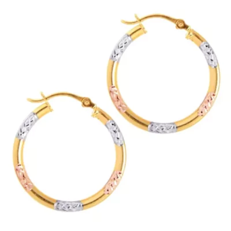 10Ky Hoop Earring