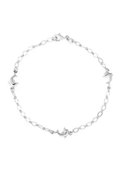 Dolphin Anklet