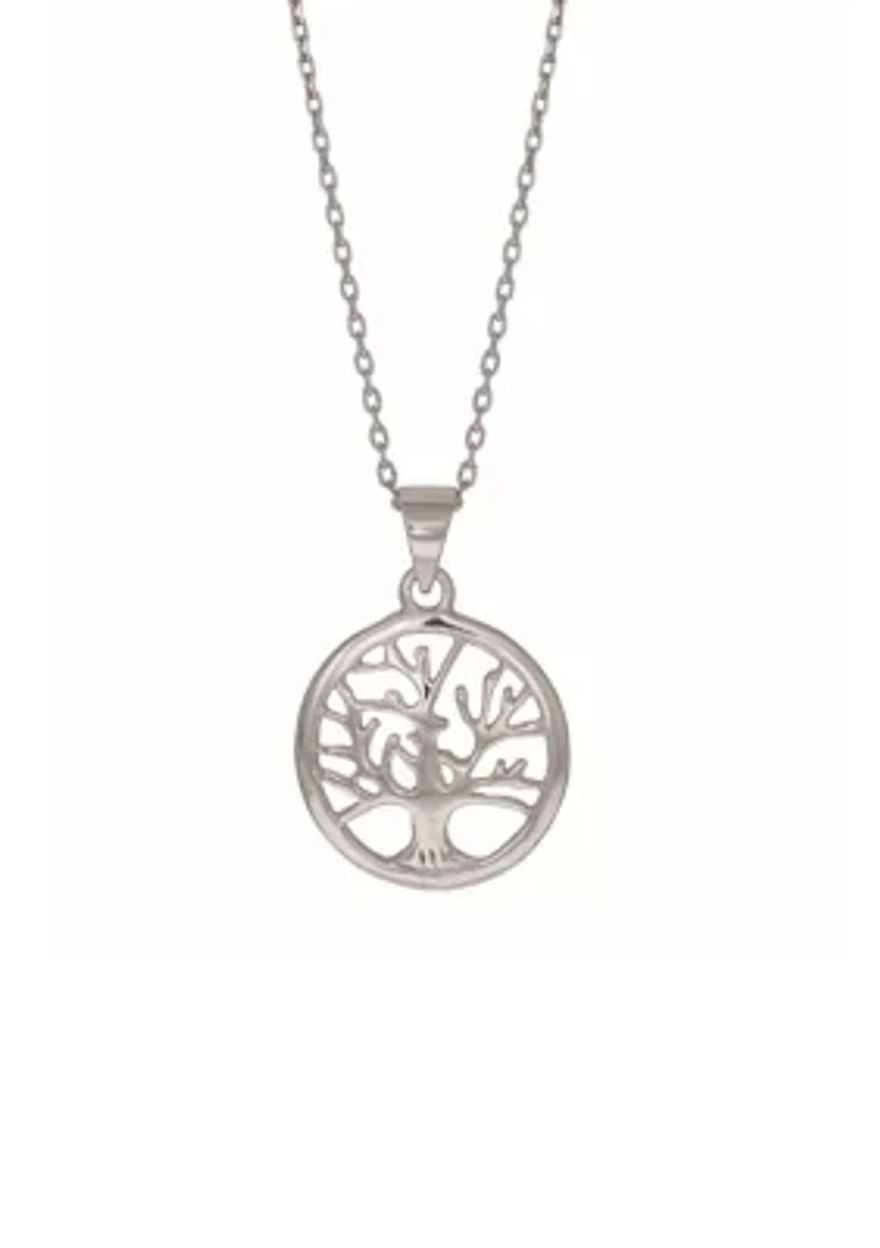 Sterling Silver Tree Of Life Necklace