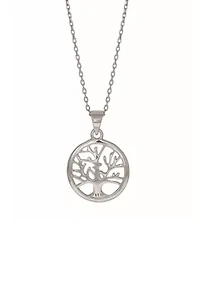 Sterling Silver Tree Of Life Necklace