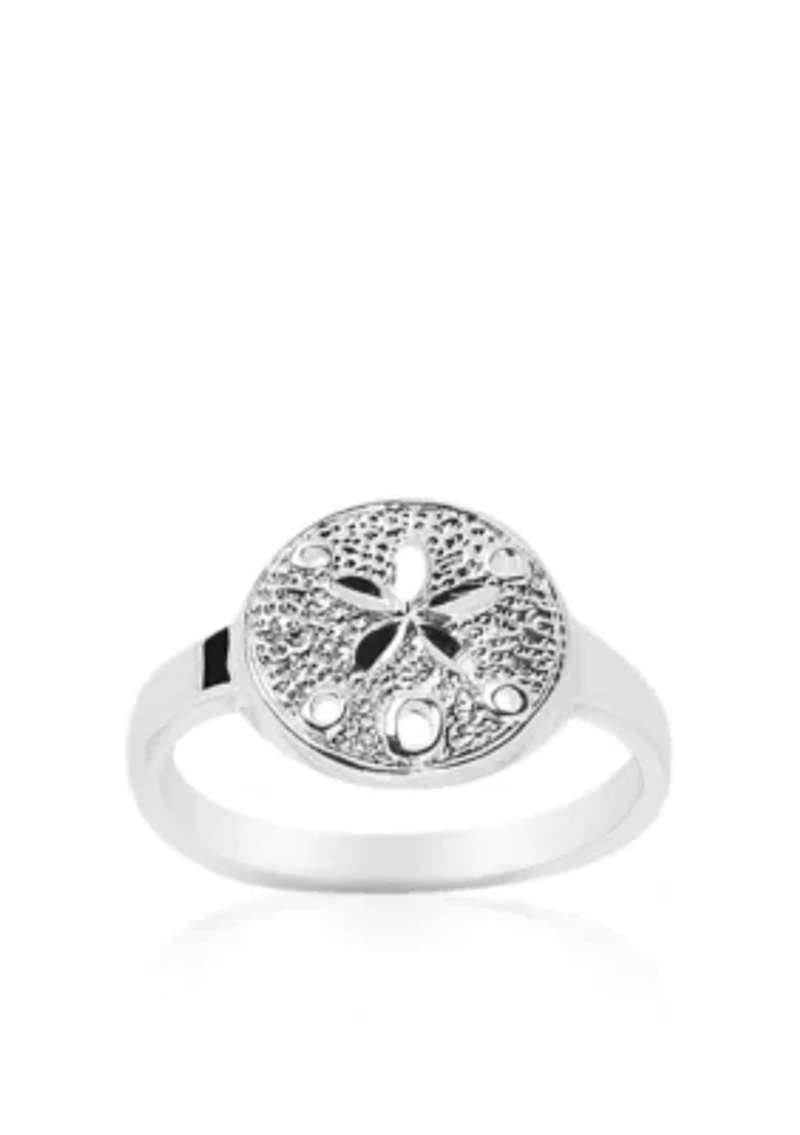 Sterling Silver Sand Dollar Ring