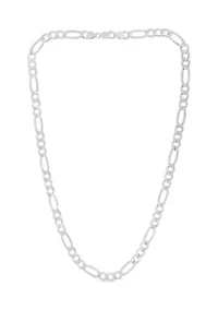 Sterling Silver Figaro Necklace