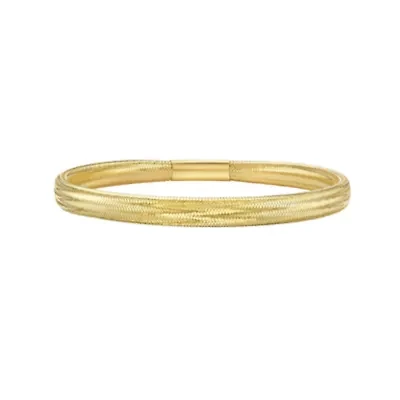 14TK Stretchable Bangle
