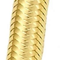 14KT DC Mesh Necklace Lobster Clasp