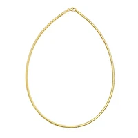 14KT DC Mesh Necklace Lobster Clasp