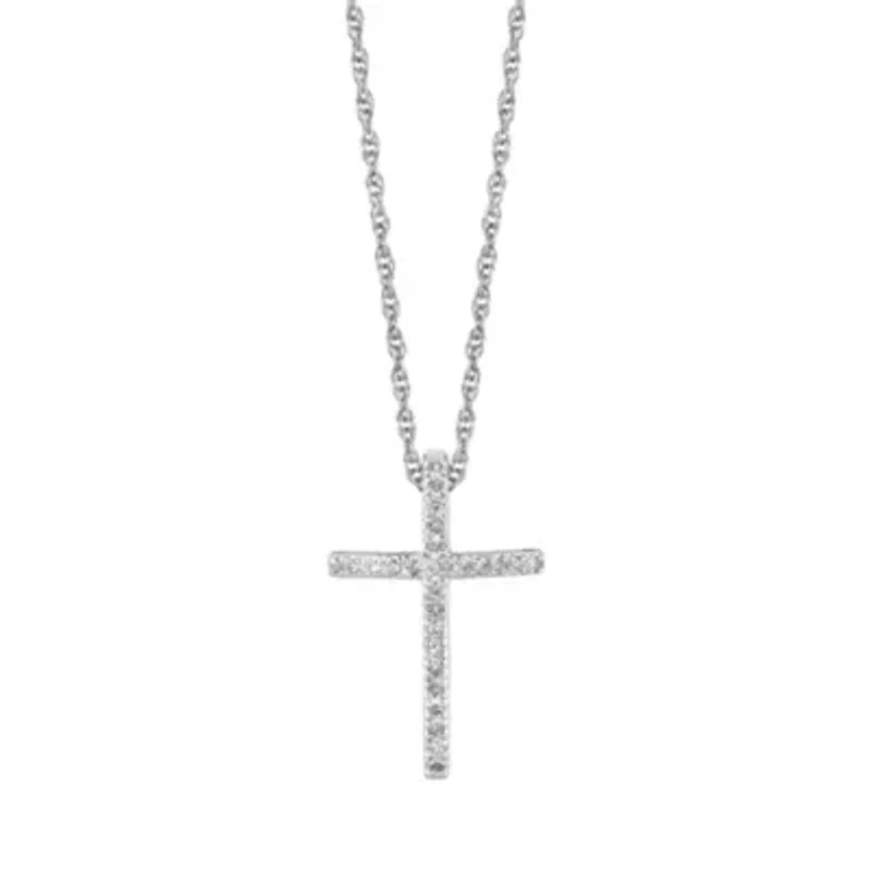 S/S CROSS NECKLACE