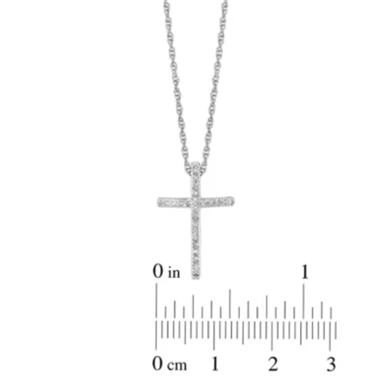 S/S CROSS NECKLACE