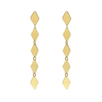 14KT Single Stand Dia Earring Back Clasp