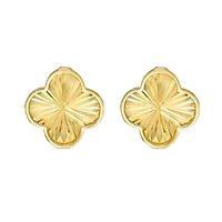 14KT Clover Earring Back Clasp