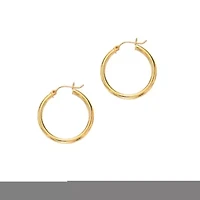 14Ky Hoop Earring