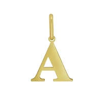 14KT Initial A Pendant