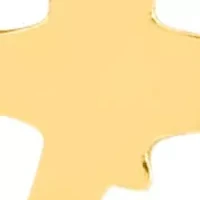 14KT Airplane Bracelet Spring Ring Clasp