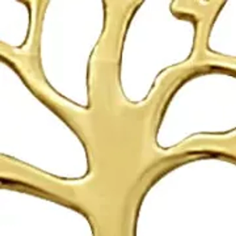 14K 7' Tree Of Life Bracelet with spring clasp