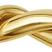 14KT DC Knot Necklace Ext Lobster Clasp