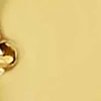 14KT DC Heart Station Bracelet Lobster Clasp