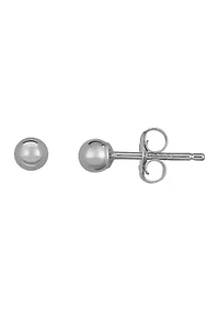 14Kw Ball Post Earring