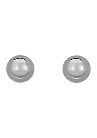 14Kw Ball Post Earring