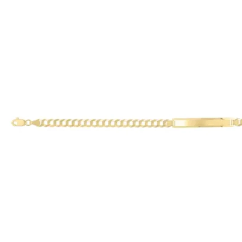 10Ky Curb Id Bracelet