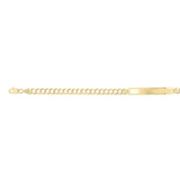10Ky Curb Id Bracelet
