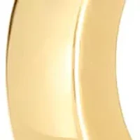 10KY Heart Hoop Earring Snap Clasp