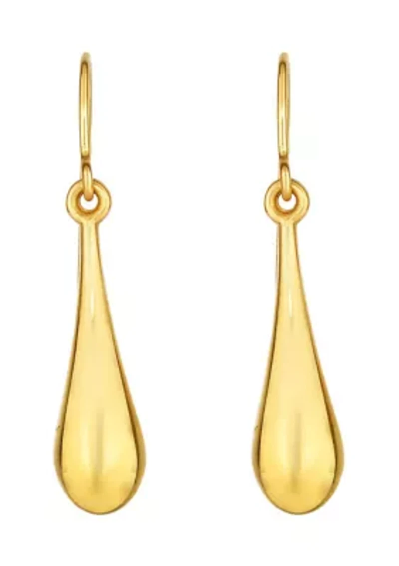 10Ky Tear Drop Earring