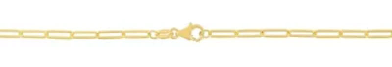 10K Yellow Gold  Paperclip Bracelet