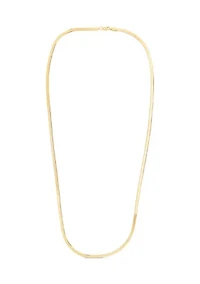 Yellow Gold Herringbone Chain