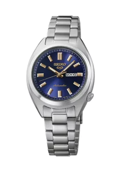 5 Sports Stainless Steel Automatic Blue Dial Watch