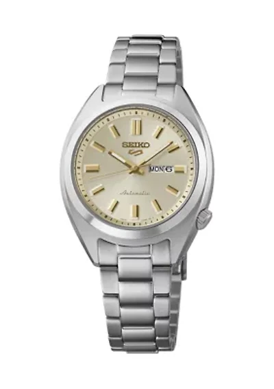 5 Sports Stainless Steel Automatic Ivory Dial Watch