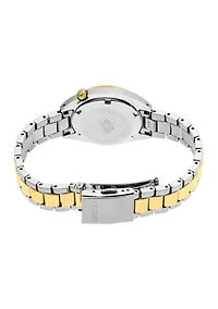 5 Sports Two-Tone Automatic White Dial Watch