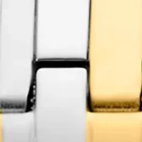 Two Tone Analog Watch 