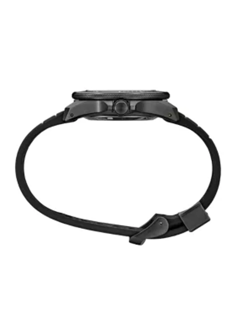 Prospex 4R35 41.7 Millimeter Black Watch