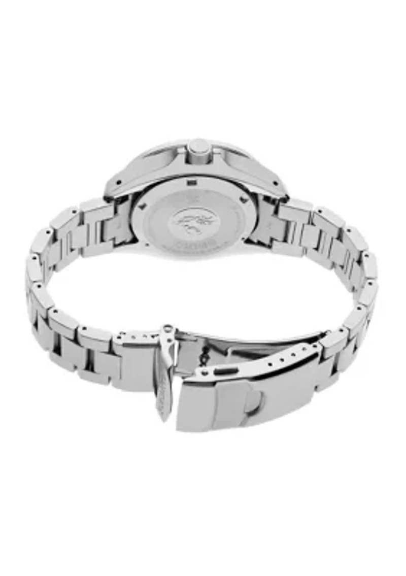 Prospex, PADI SE, Automatic, Green Dial and Green Bezel, Sterling Silver Case and Bracelet