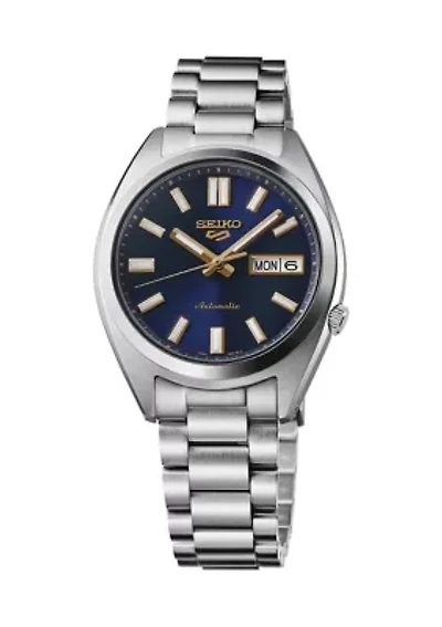 Seiko 5 Sports, Automatic, Blue Dial, Stainless Steel Case & Bracelet