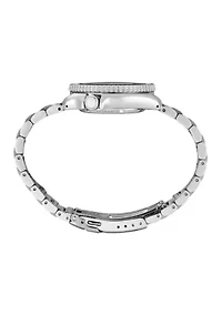 Seiko 5 Sports, Automatic Movement, Sterling Silver Case & Bracelet
