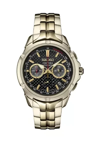 Coutura Collection Quartz Chronograph Movement Bracelet Watch
