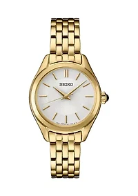 Essentials Solar Yellow Tone Classic Styling Watch