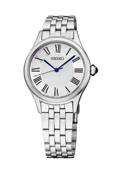 Essentials White Dial Watch