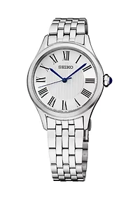 Essentials White Dial Watch