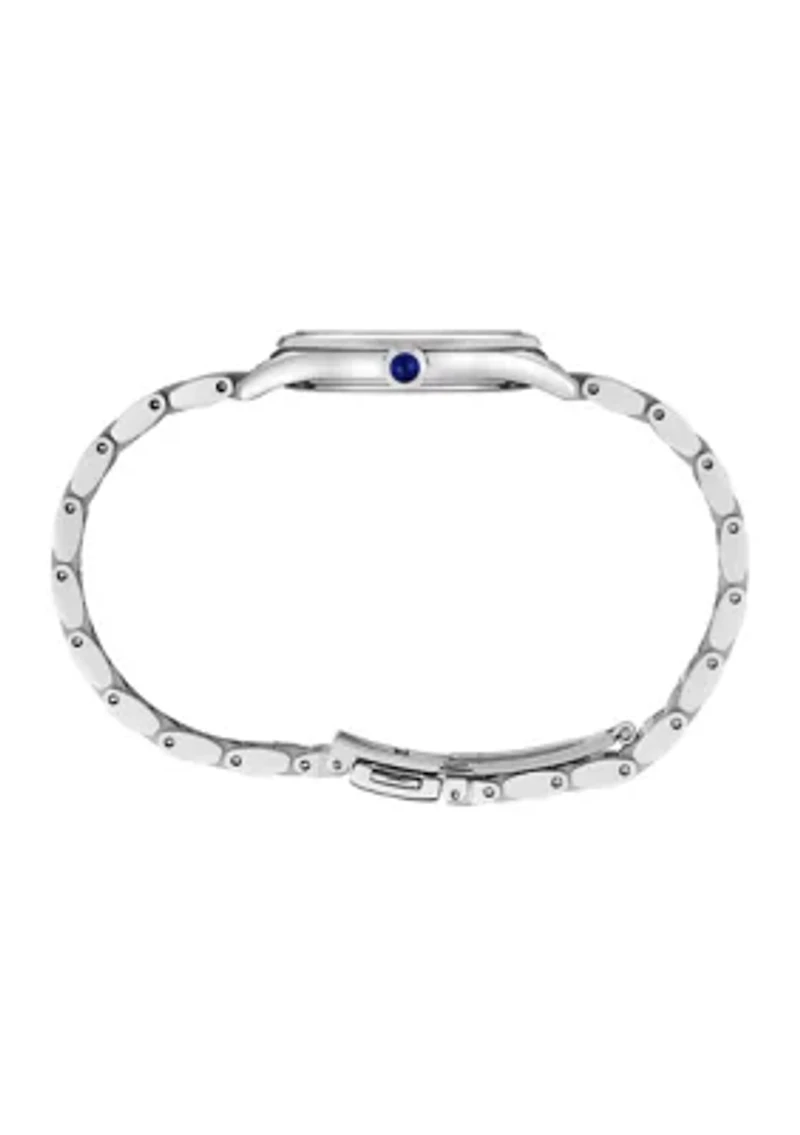 Essentials White Dial Watch