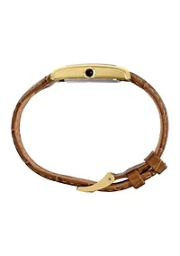 Essentials Watch with Leather Strap