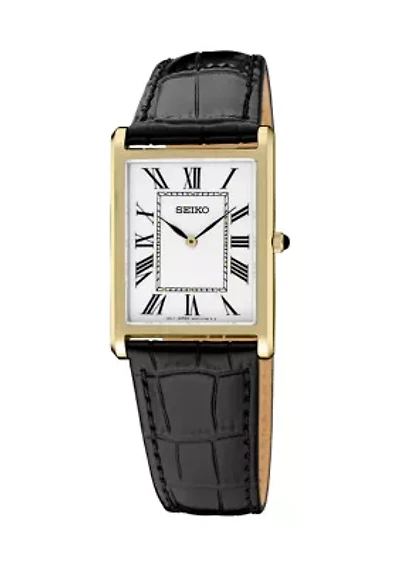Essentials Quartz White Dial Watch